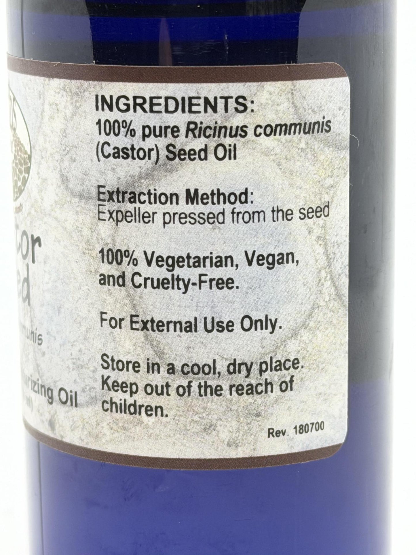 Old Paths Castor Seed Oil 4oz