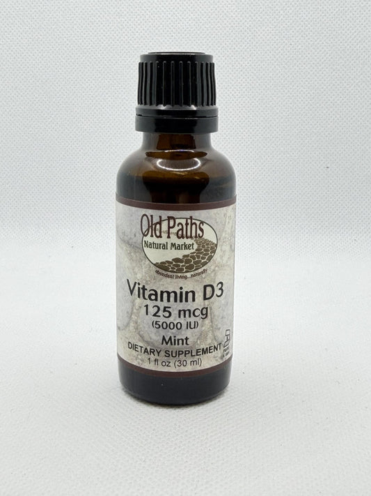 Old Path's Vitamin D3 5000iu Mint