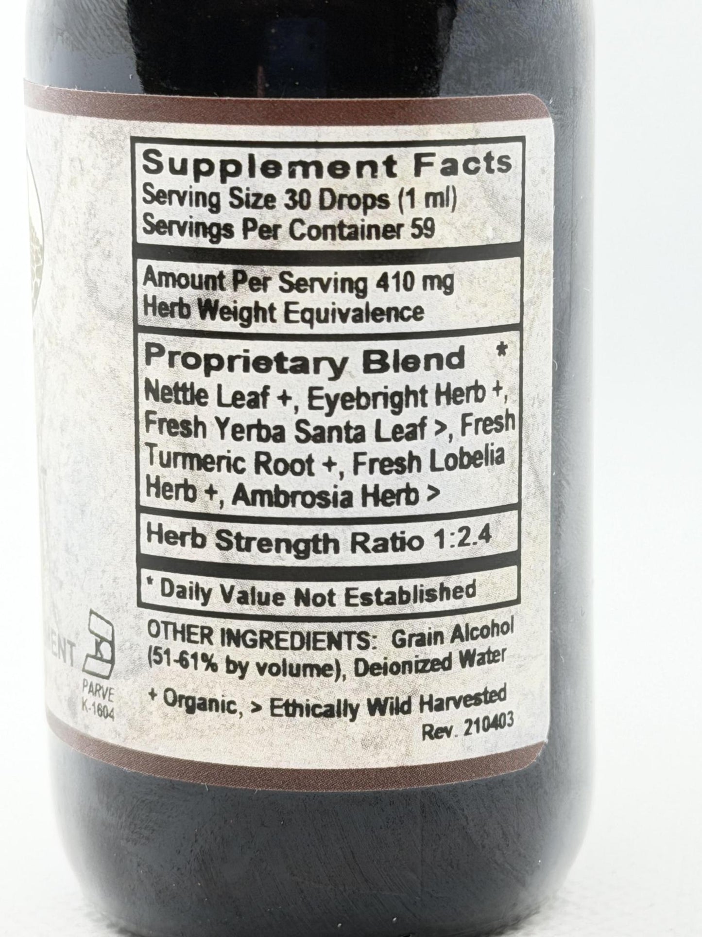 Old Paths Aller-Calm Liquid Extract 2oz