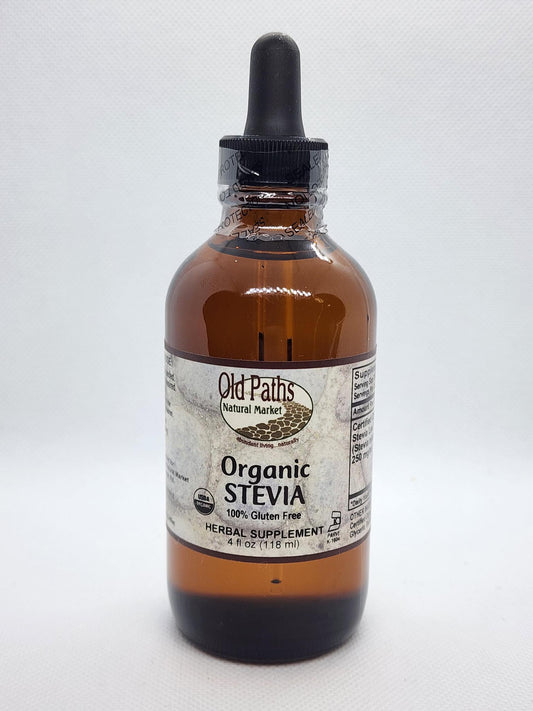 Old Paths Organic Stevia Liquid Extract 4 oz