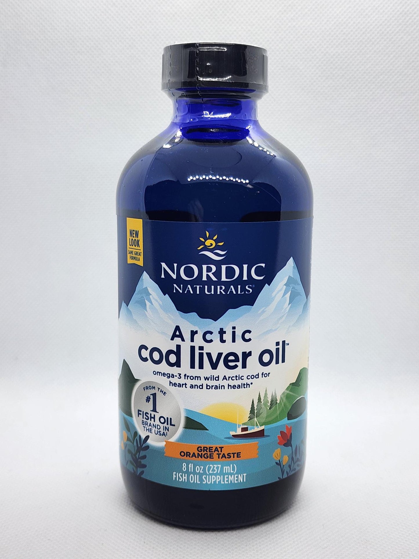 Nordic Naturals Cod Liver Oil, Orange 8oz