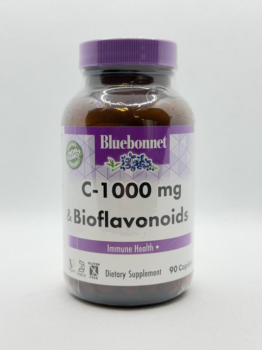 Bluebonnet C-1000mg Plus Bioflavonoids 90cap