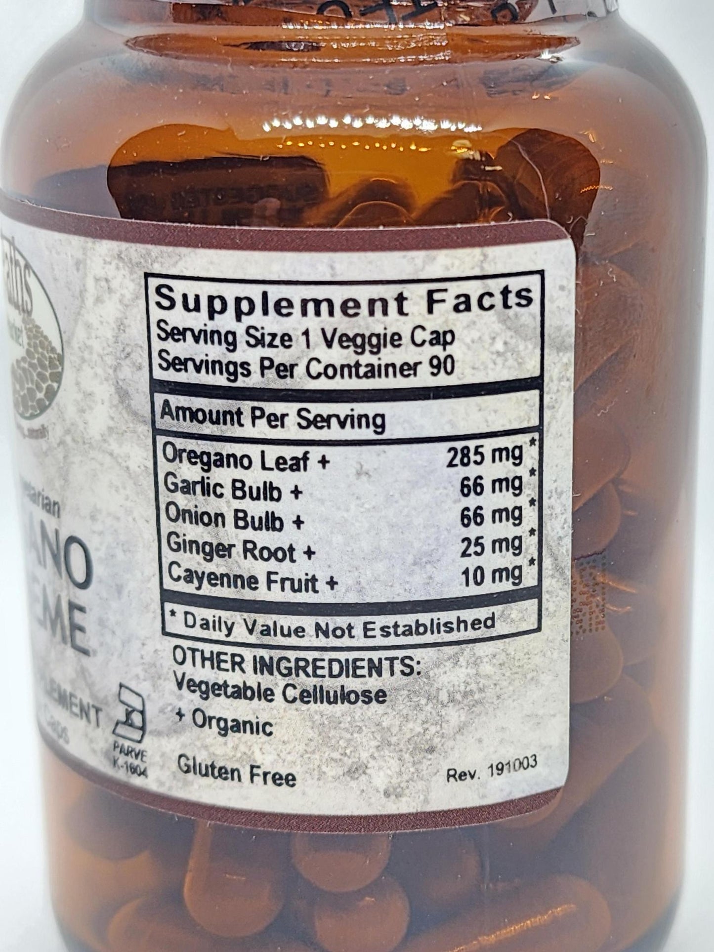 Old Paths Oregano Supreme 90caps