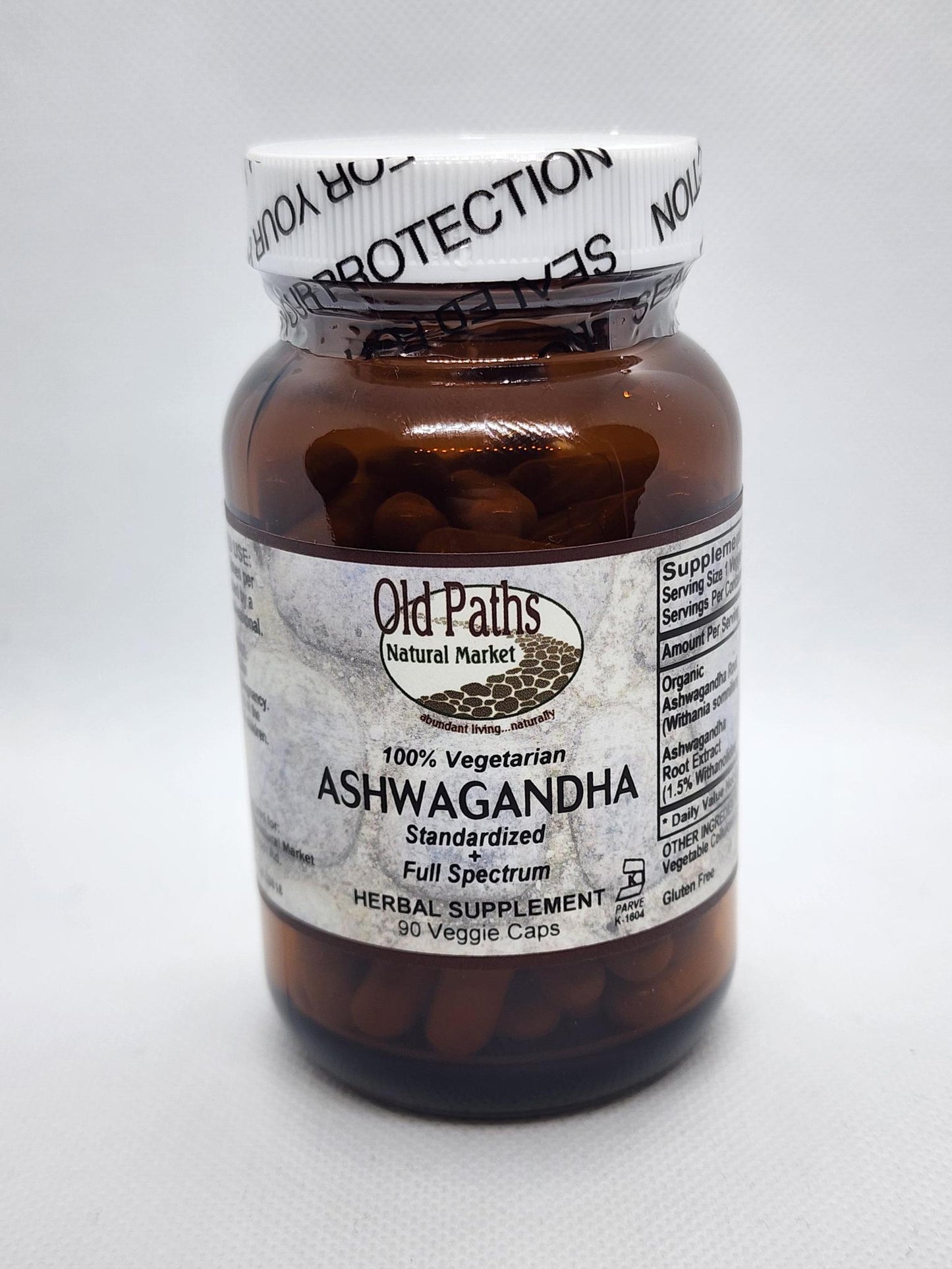Old Paths Ashwagandha (Standardized + Full Spectrum) 90caps