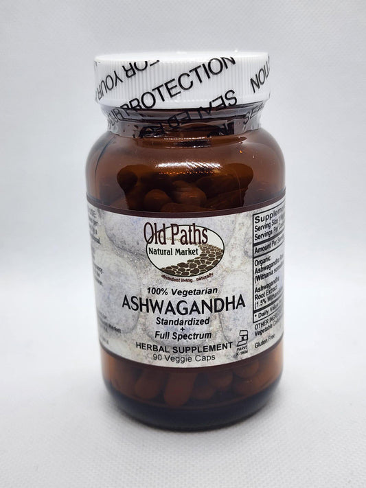 Old Paths Ashwagandha (Standardized + Full Spectrum) 90caps