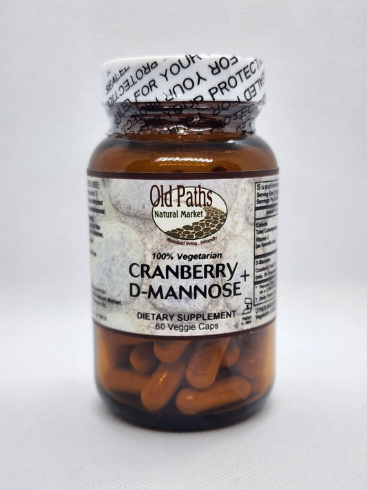 Old Paths Cranberry + D-Mannose 60cap