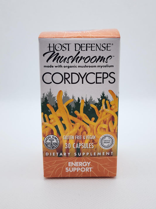 Host Defense Mushrooms, Energy Support Cordyceps  30caps