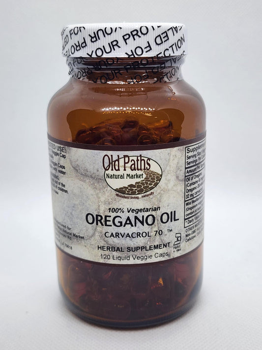 Old Paths Oregano Oil 120 caps.