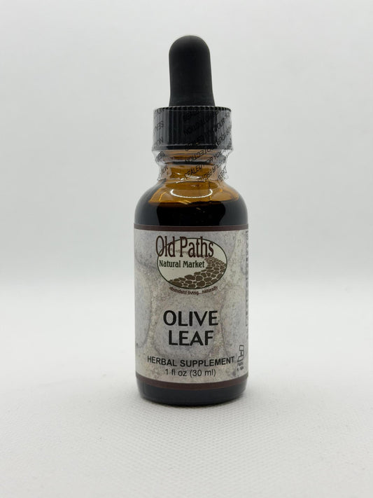 Old Paths Olive Leaf Liquid Extract 1oz