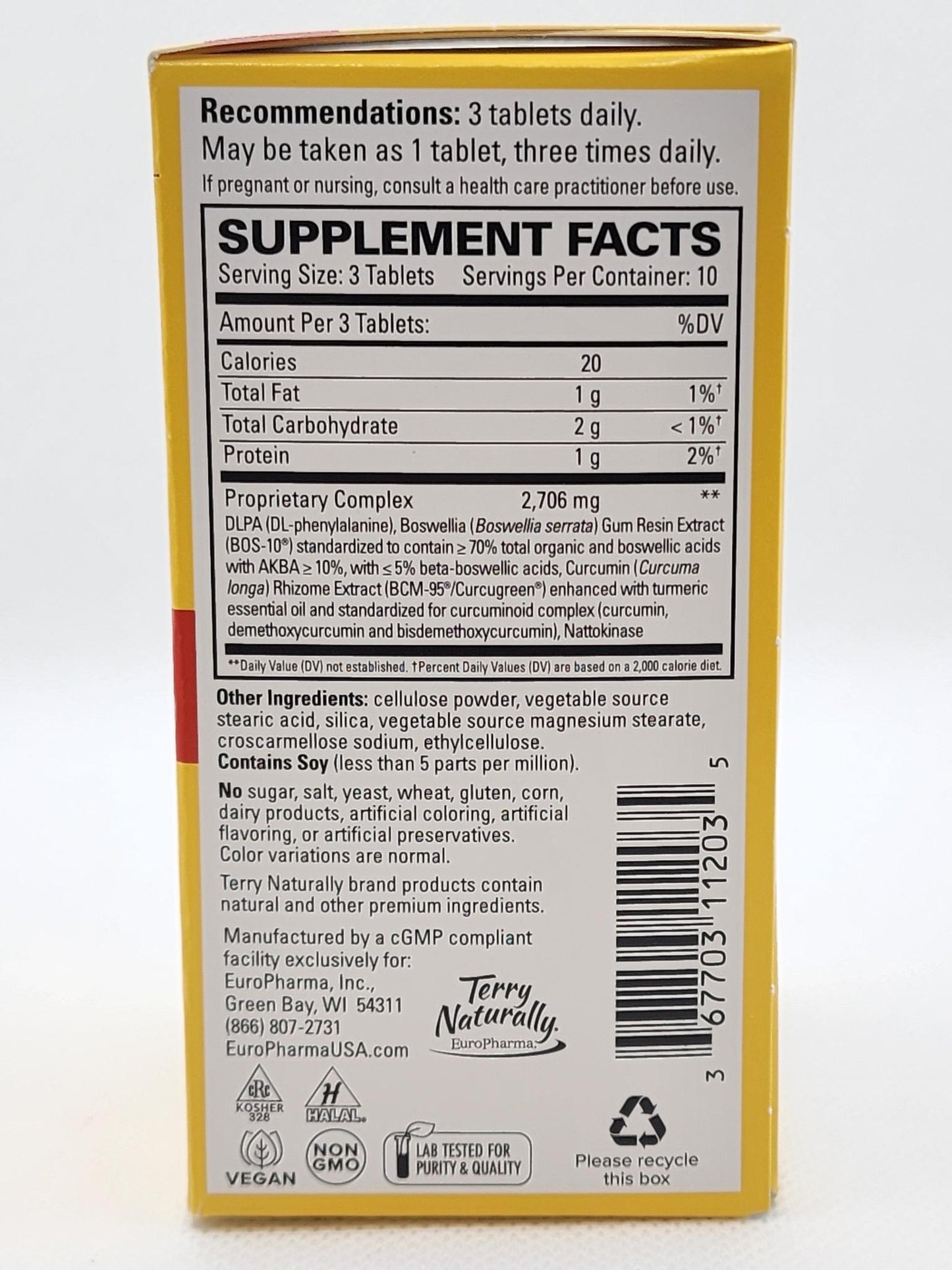 Terry Naturally Curamin Extra Strength 30cap