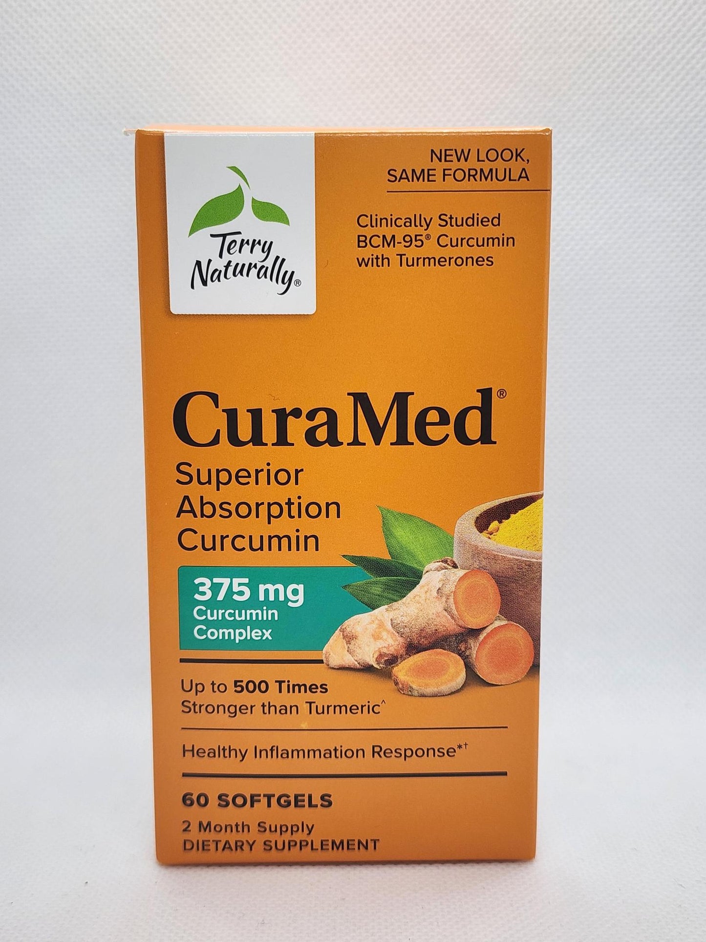 Terry Naturally CuraMed 375mg 60softgels