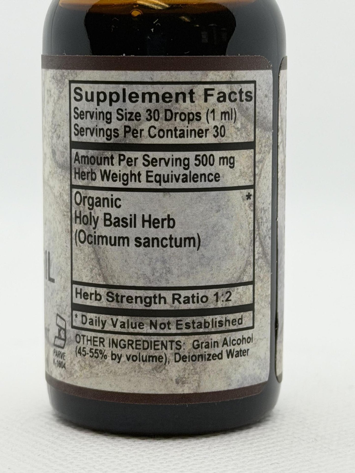 Old Paths Holy Basil Liquid Extract 1 oz