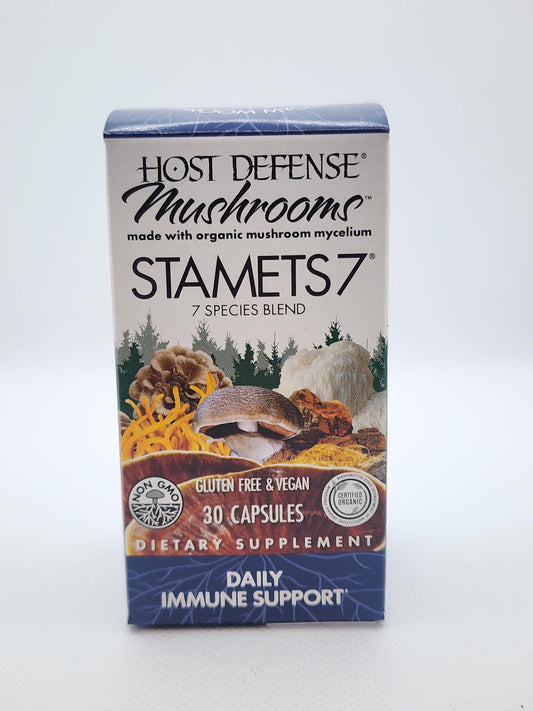 Host Defense Mushrooms, Daily Immune Support Stamets 7 30caps