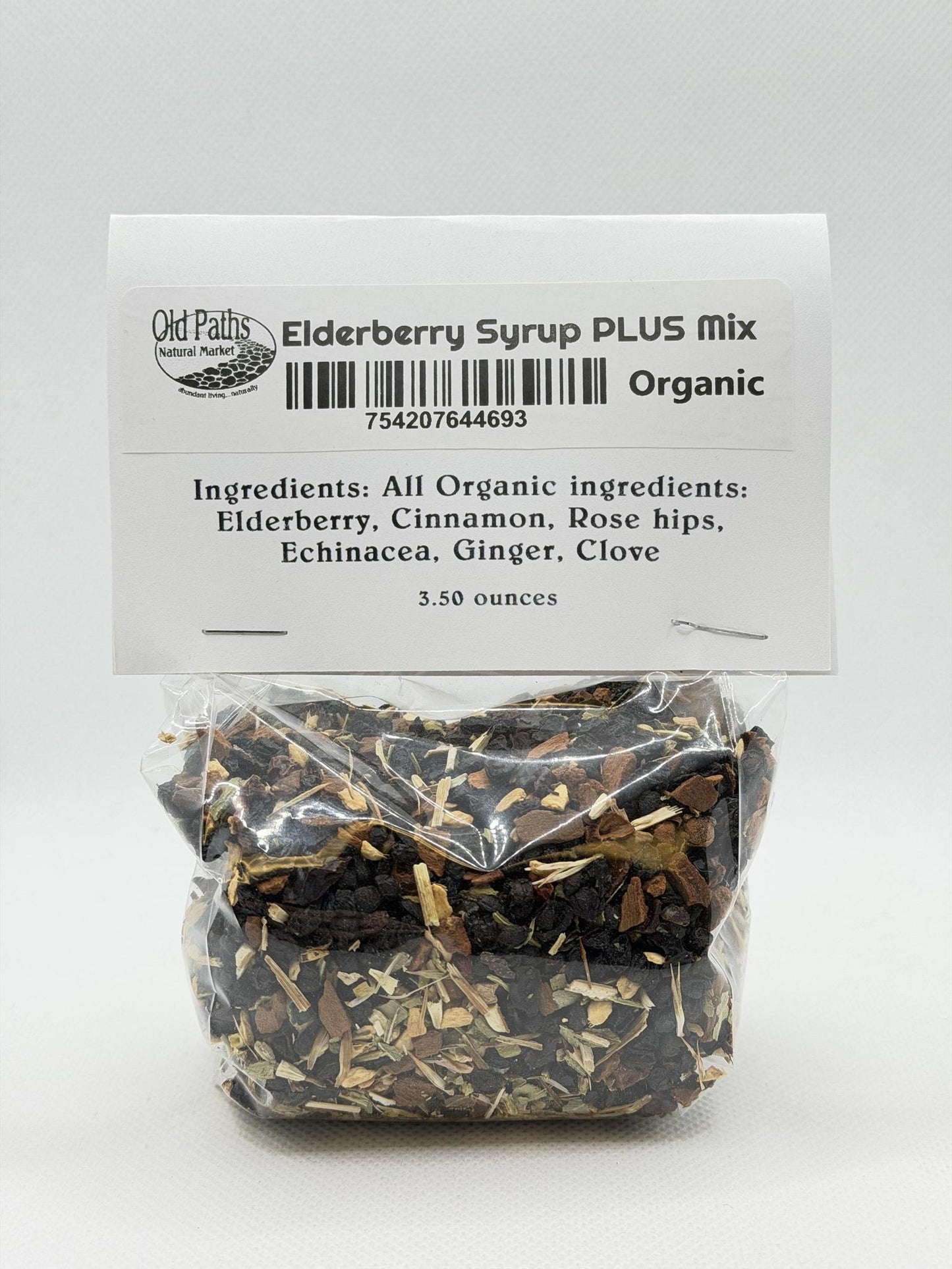 Old Paths Natural Market Elderberry PLUS Syrup Mix/