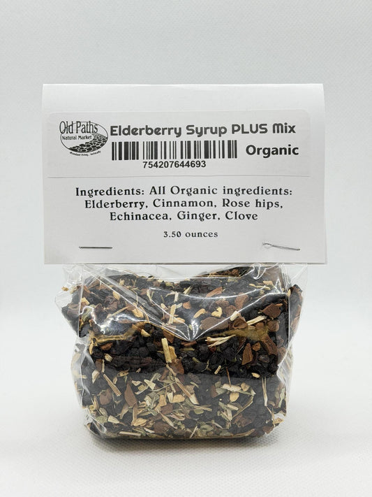 Old Paths Natural Market Elderberry PLUS Syrup Mix/