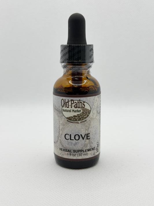 Old Paths Clove Liquid Extract 1 oz
