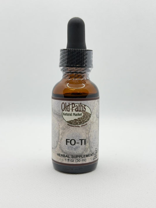 Old Paths Fo-Ti, Chinese Knotwood, Liquid Extract 1 oz