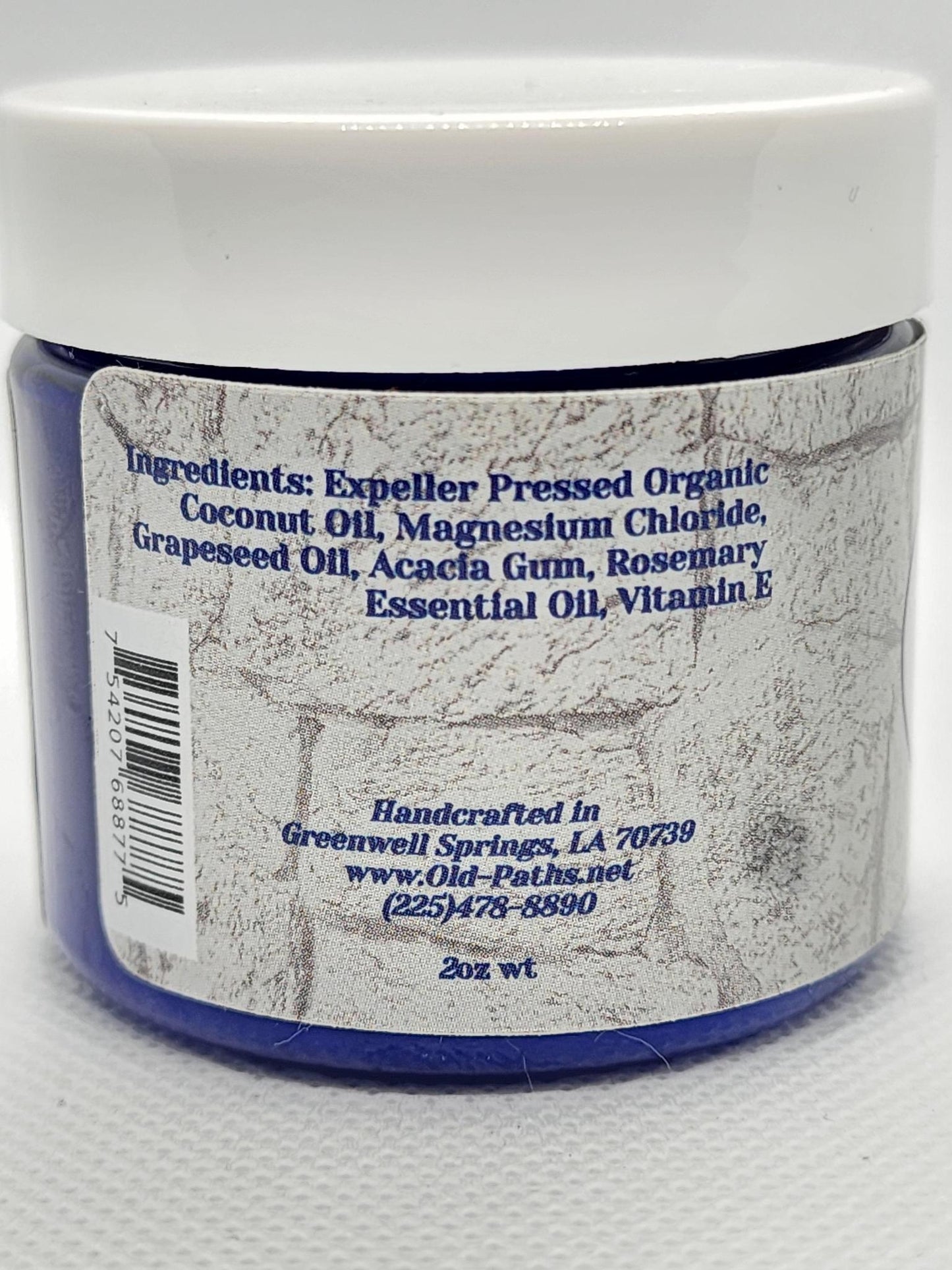 Old Paths Natural Market Magnesium Cream, 2oz