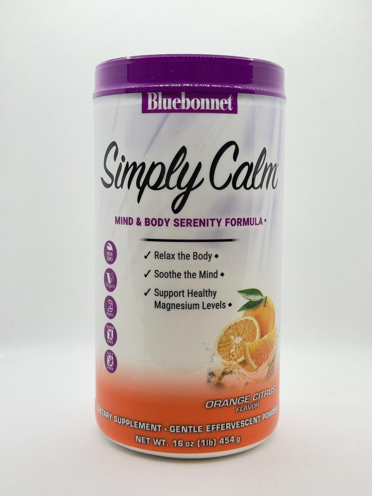Bluebonnet Simply Calm Orange 16oz