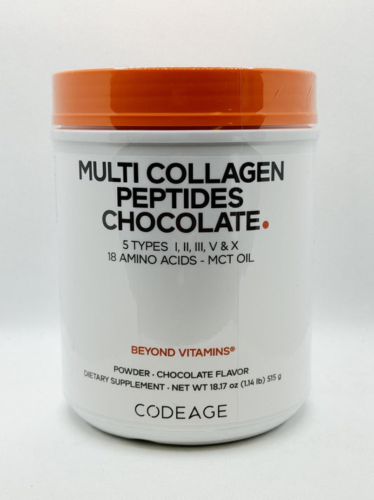 Codeage Multi Collagen Peptides Chocolate 18.17oz