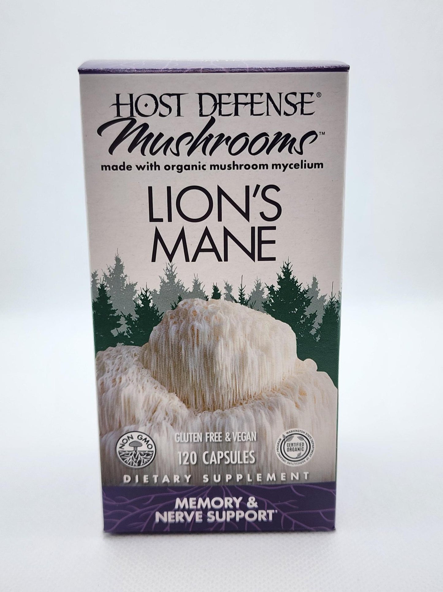 Host Defense Mushrooms, Lion's Mane 120caps