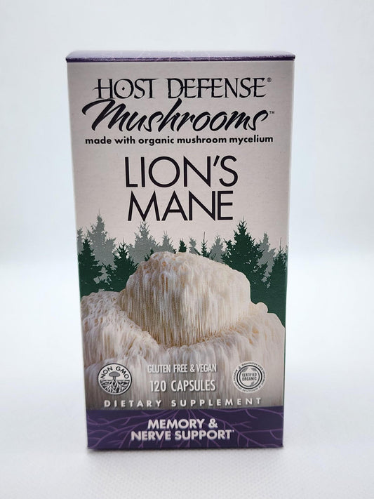 Host Defense Mushrooms, Lion's Mane 120caps