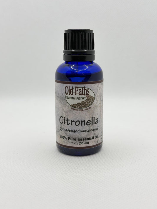 Old Paths Citronella Essential Oil 1oz