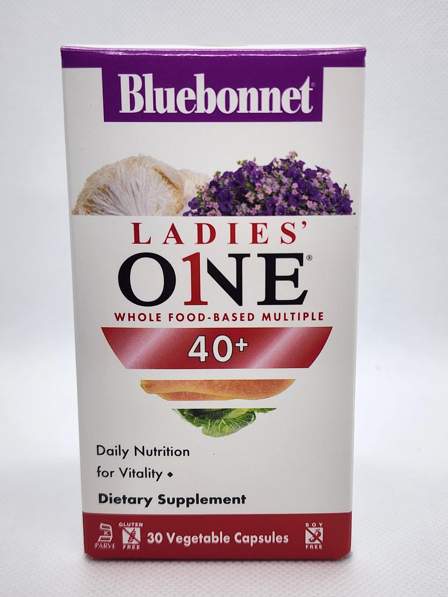 Bluebonnet Ladies One, 40+ Whole Food-based Multiple, 30vcaps