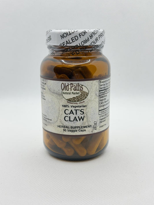 Old Paths Cat's Claw Capsules, Standardized, 90ct