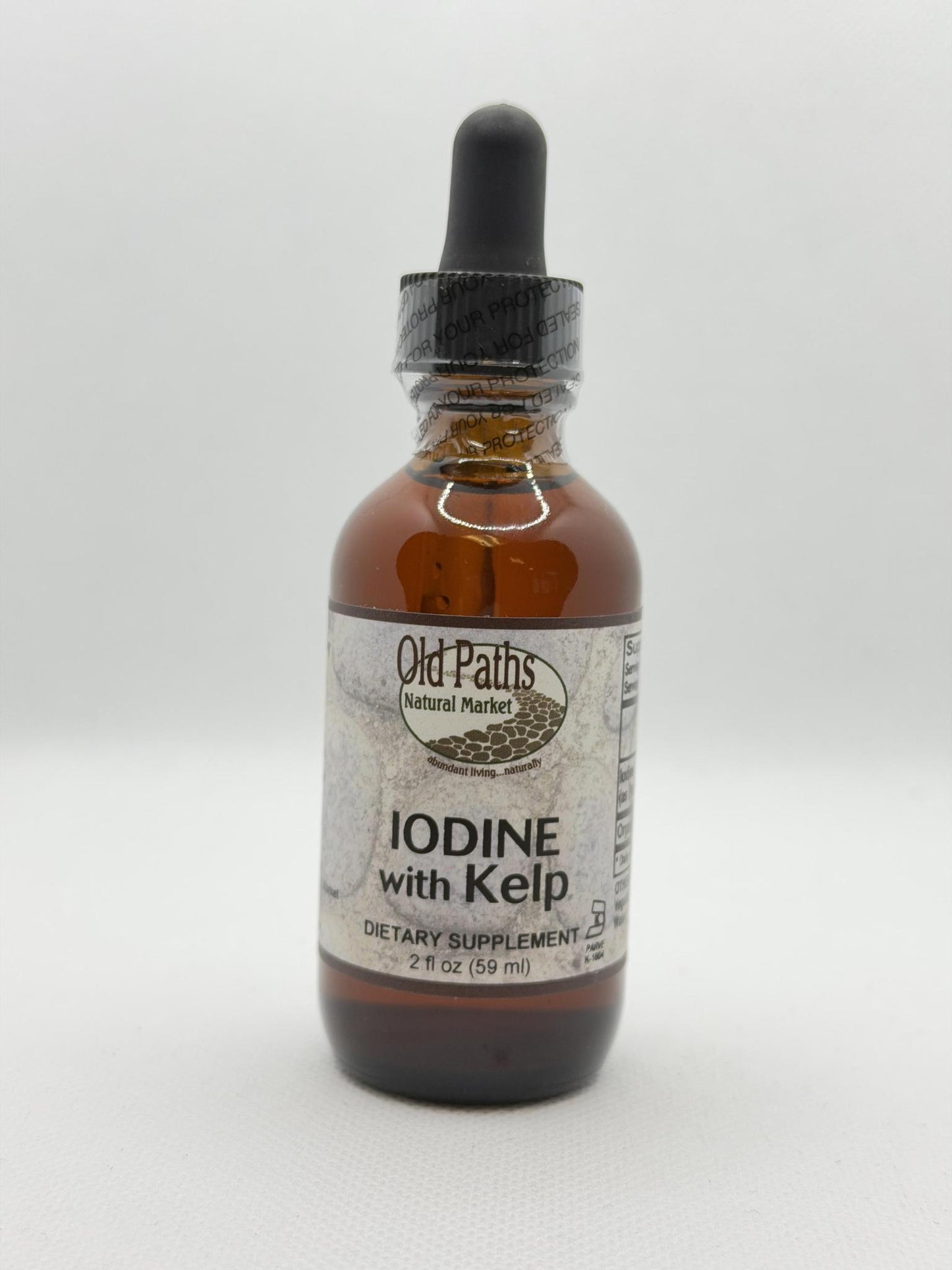 Old Paths Iodine with Kelp 2oz