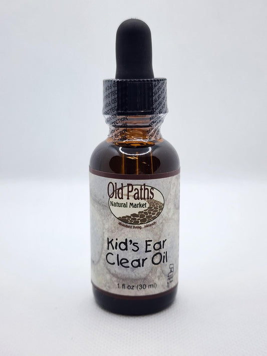 Old Paths Kid's Ear Clear Oil Alcohol-Free Liquid Extract 1oz