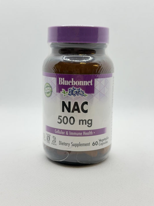 Bluebonnet Nutrition NAC 500mg 60vcaps
