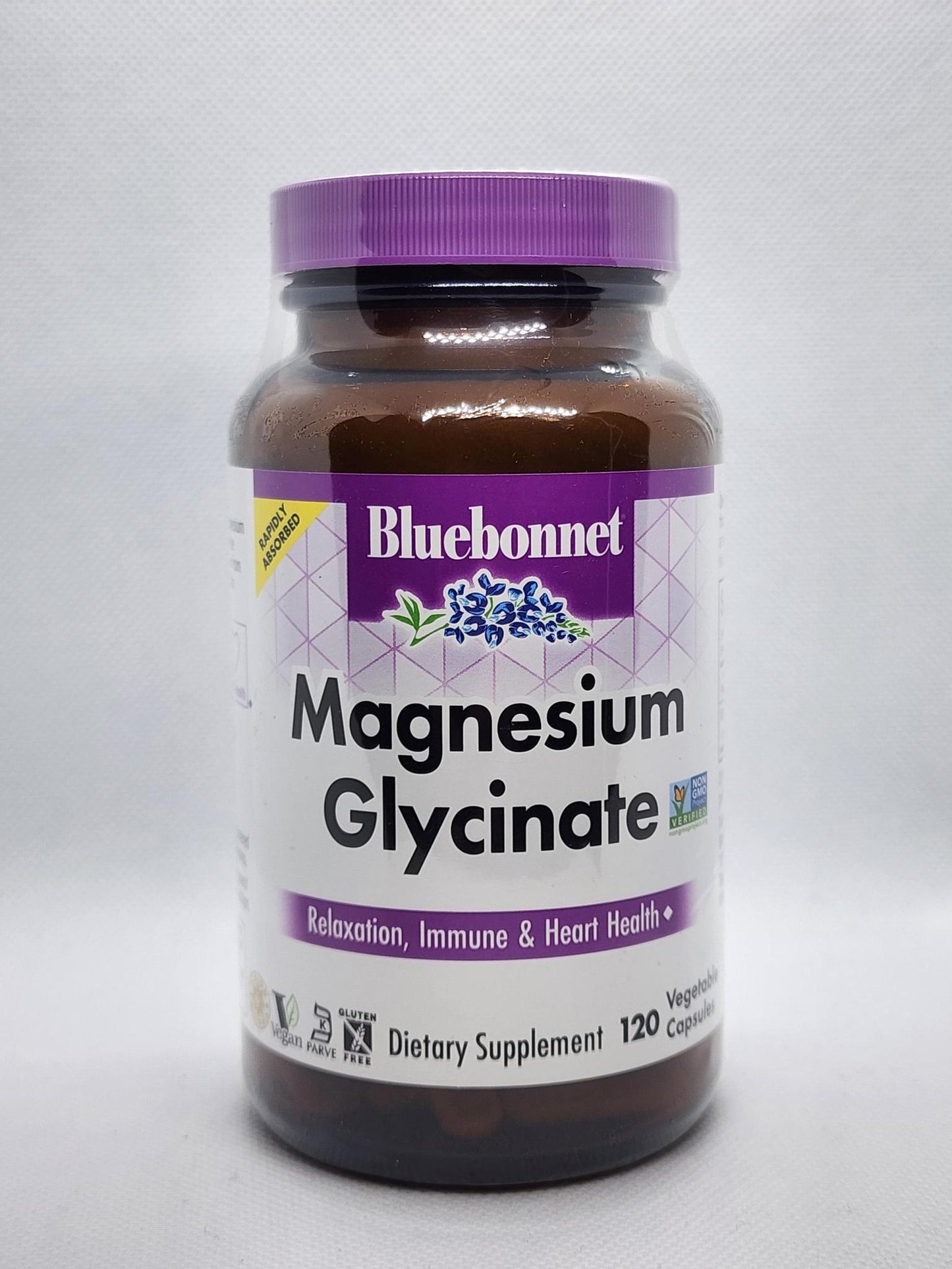 Bluebonnet Magnesium Glycinate 120 Cap