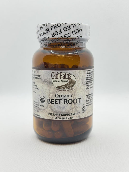 Old Paths Organic Beet Root, 90caps