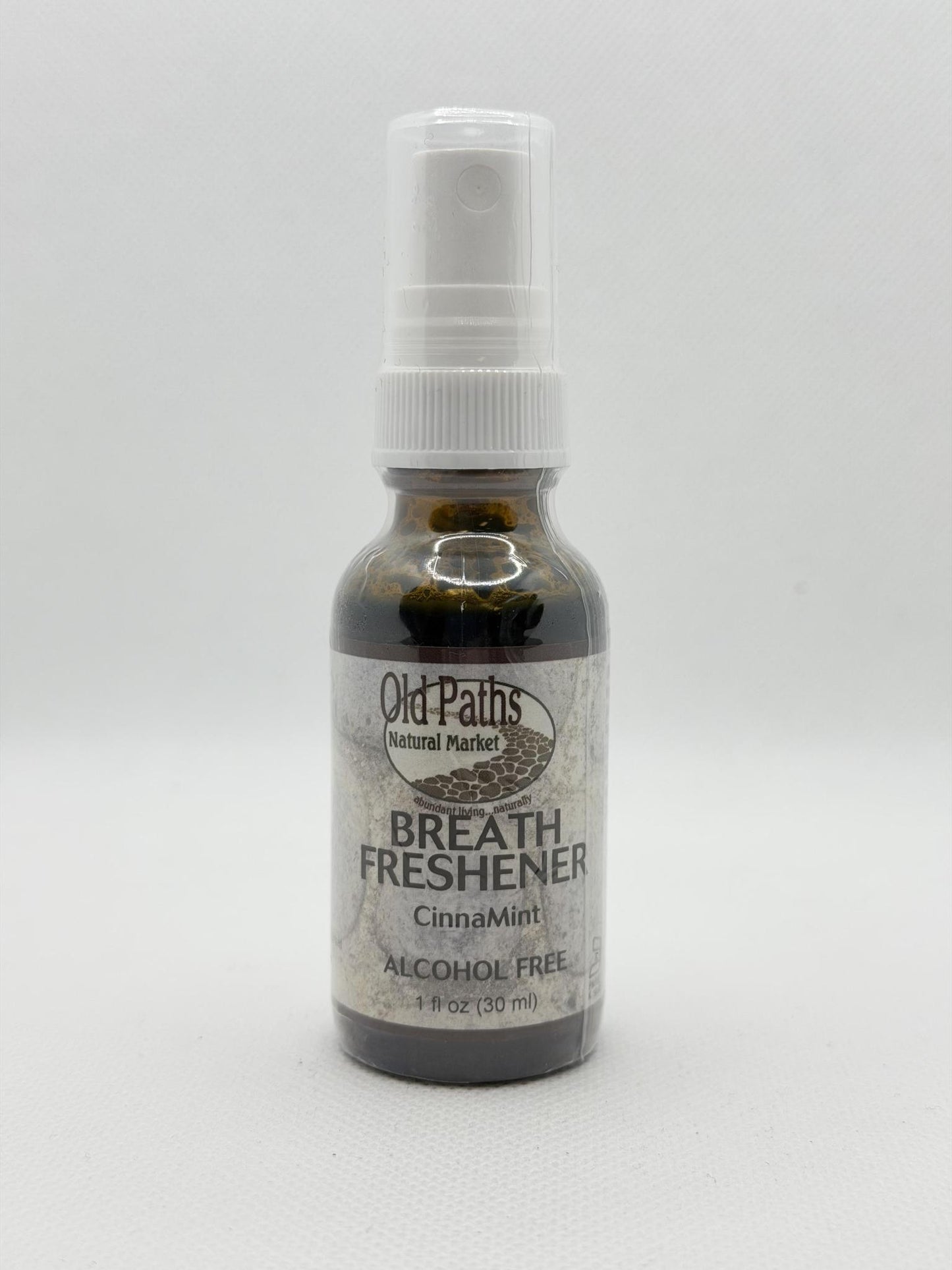 Old Paths Breath Freshener Spray Liquid Extract, CinnaMint 1 oz