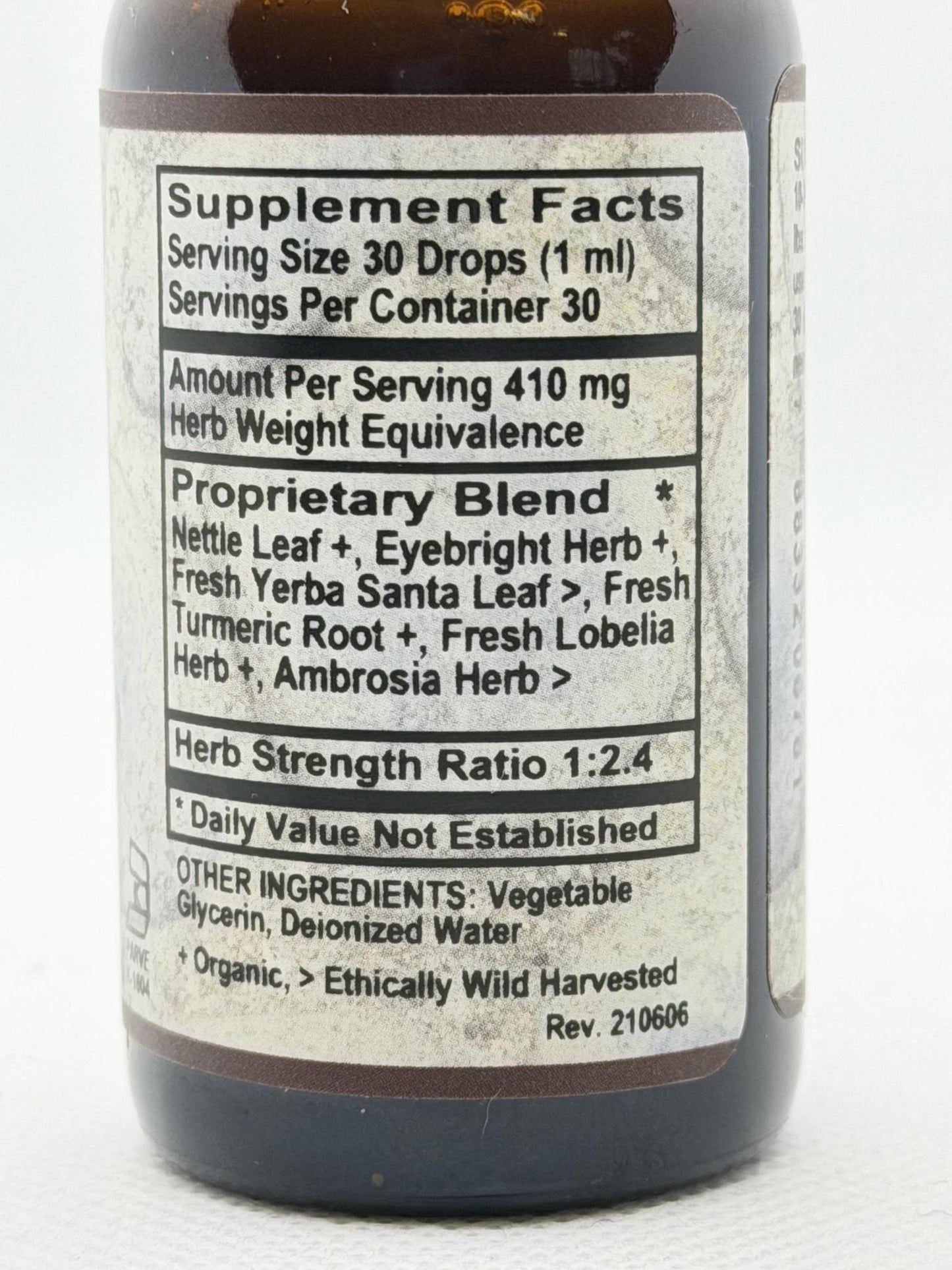 Old Paths Kid's Aller-Calm Alcohol-Free Liquid Extract 1oz