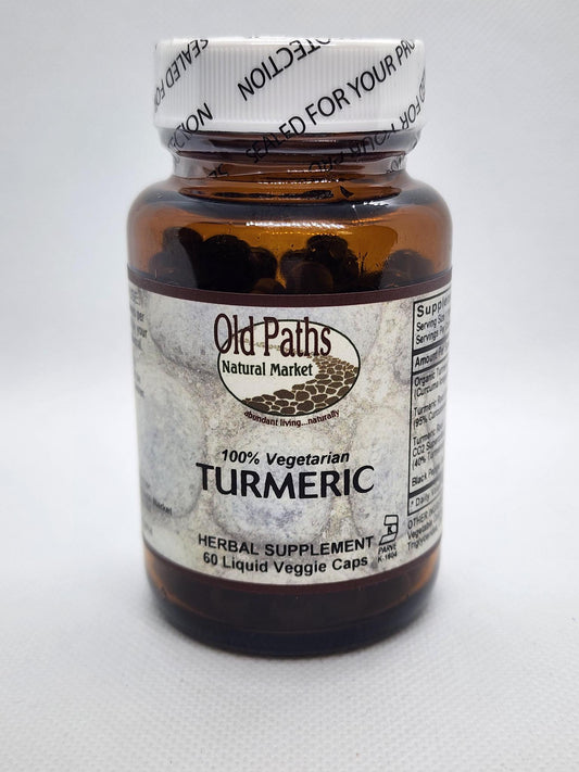 Old Paths Turmeric Liquid Vcaps, 60ct