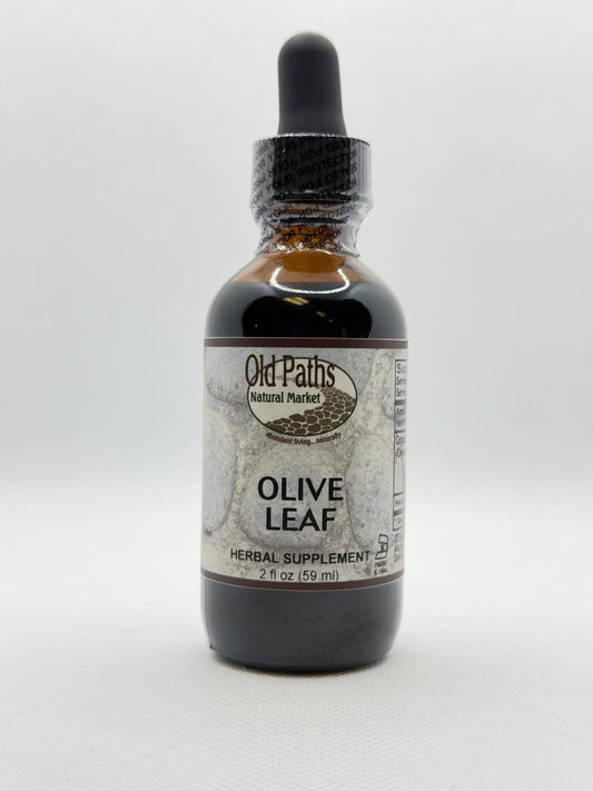 Old Paths Olive Leaf Liquid Extract 2oz