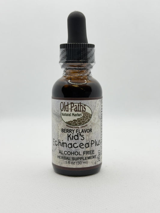 Old Paths Kid's Echinacea Plus Alcohol-Free Liquid Extract 1oz