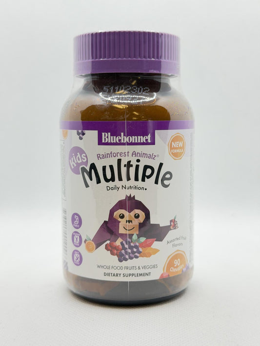 Bluebonnet Nutrition Animalz Multiple for Kids 90chewables