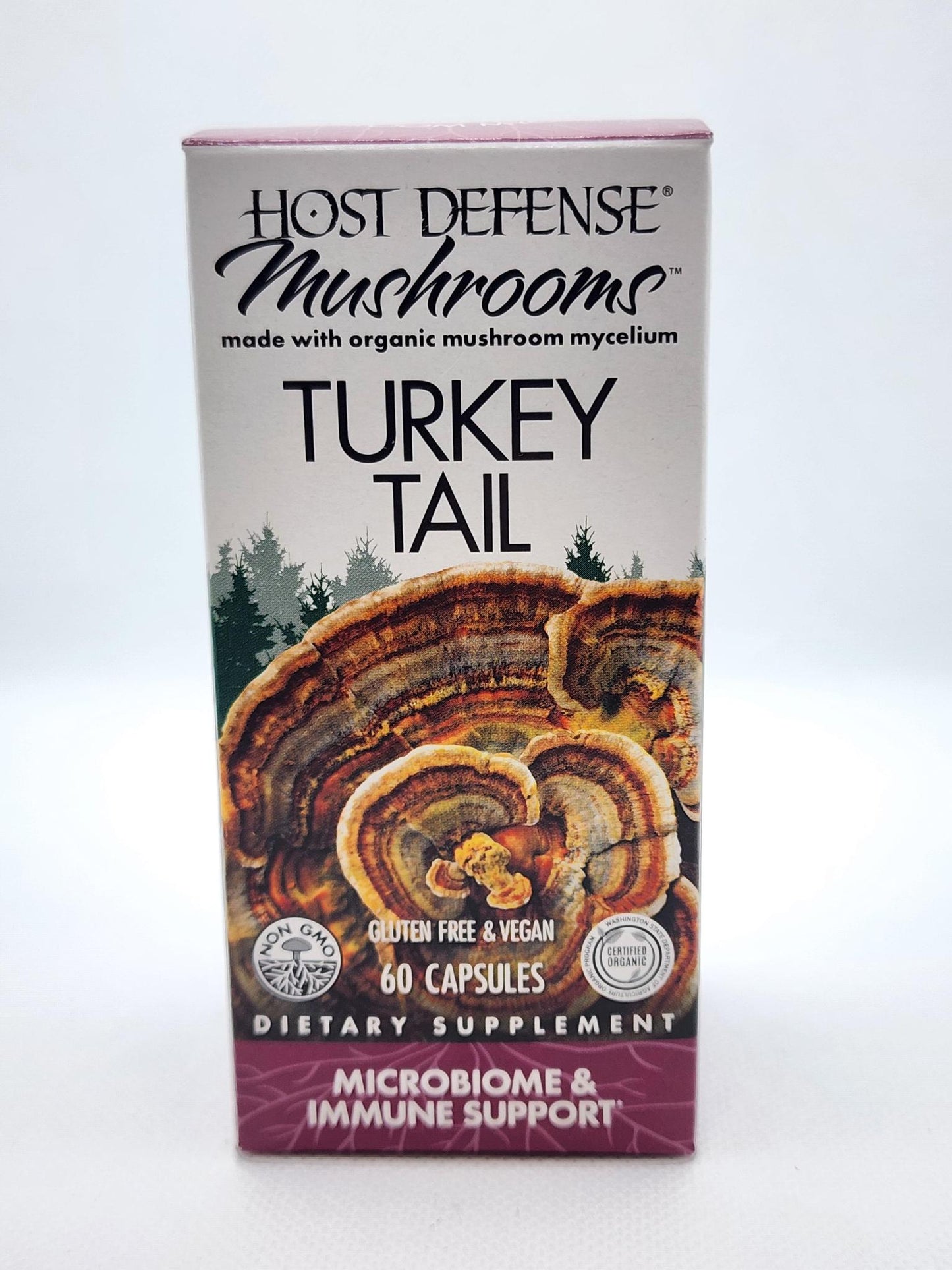 Host Defense Mushrooms, Immune Support Turkey Tail 60 caps