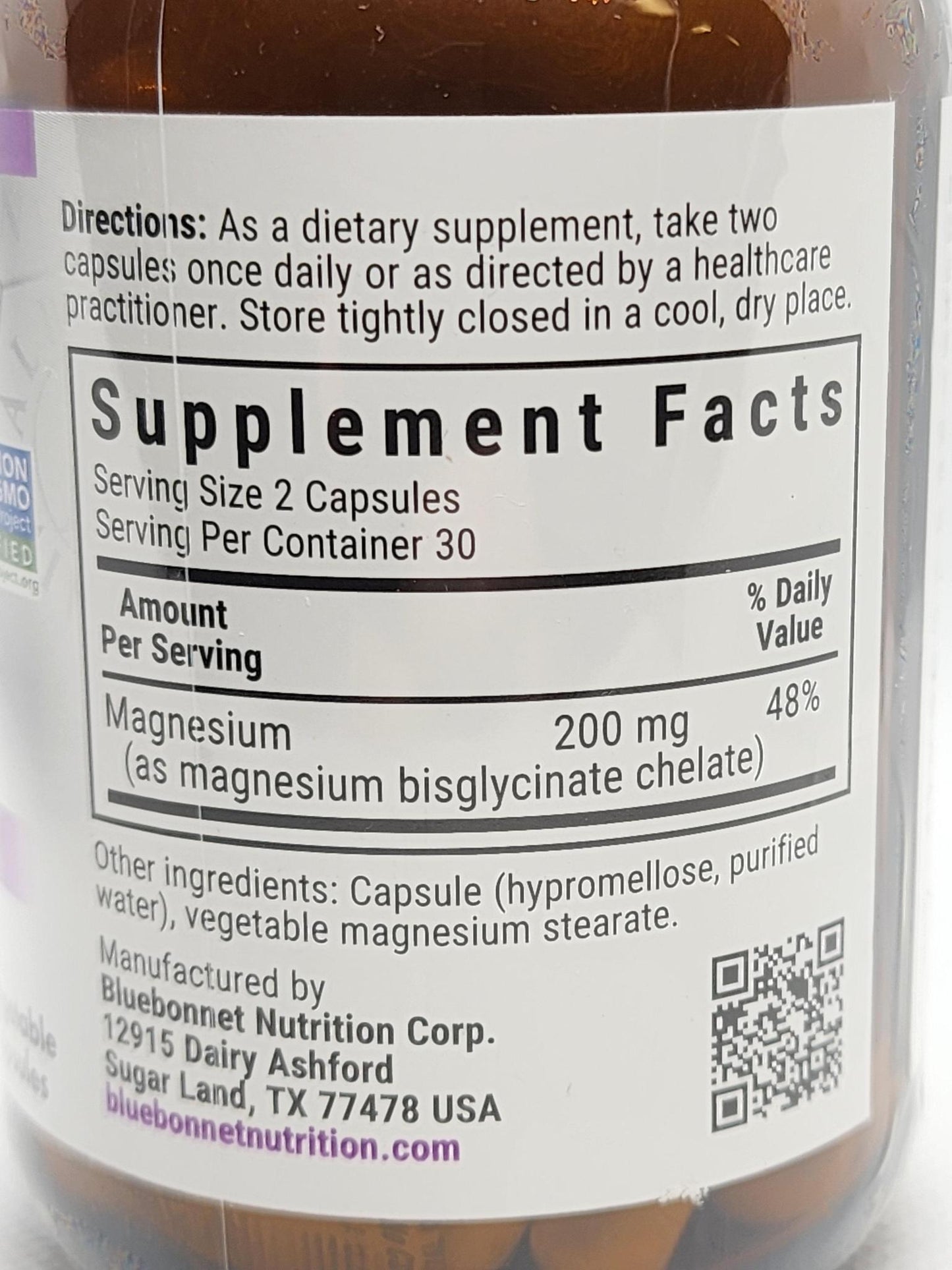 Bluebonnet Nutrition Chelated Magnesium 60caps