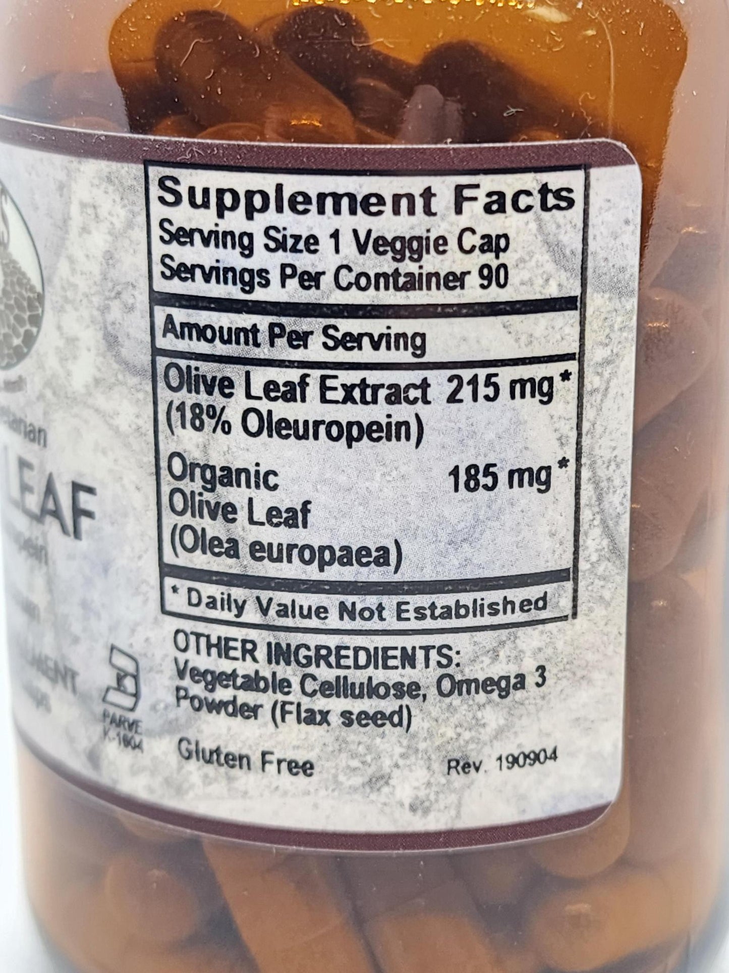 Old Paths Olive Leaf Liquid 90 Veggie Caps