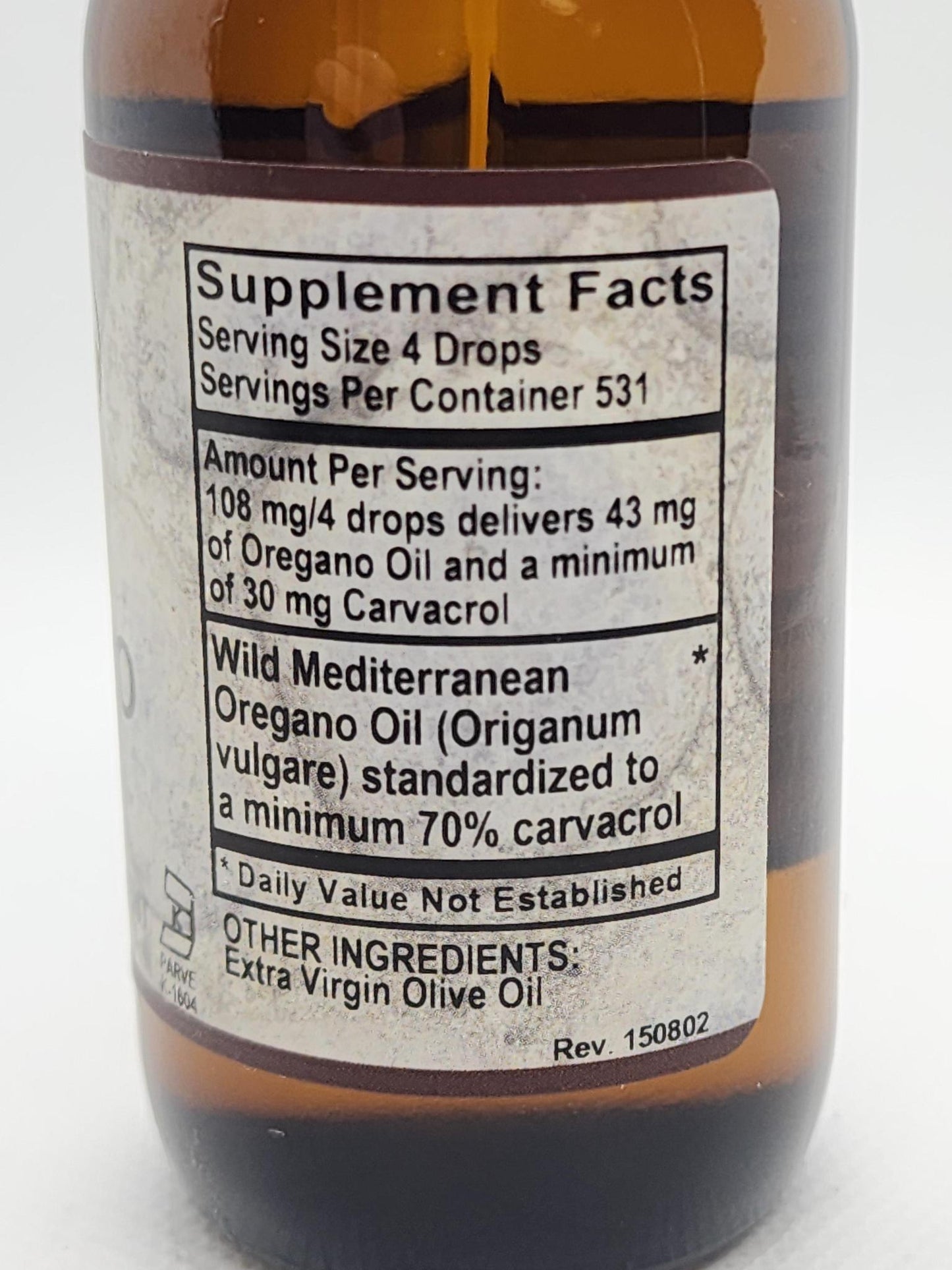 Old Paths Oregano Oil Extract 2oz