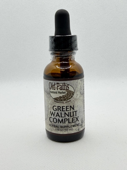 Old Paths Green Walnut Complex Liquid Extract 1 oz