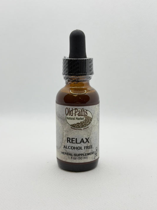 Old Paths Relax Alcohol Free Liquid Extract 1oz