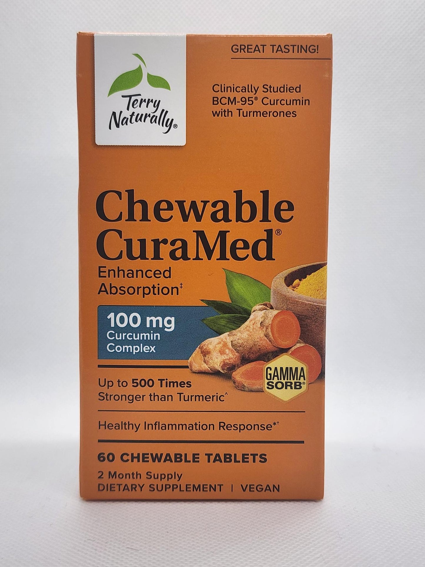 Terry Naturally CuraMed Superior Absorption 60 chewable tablets