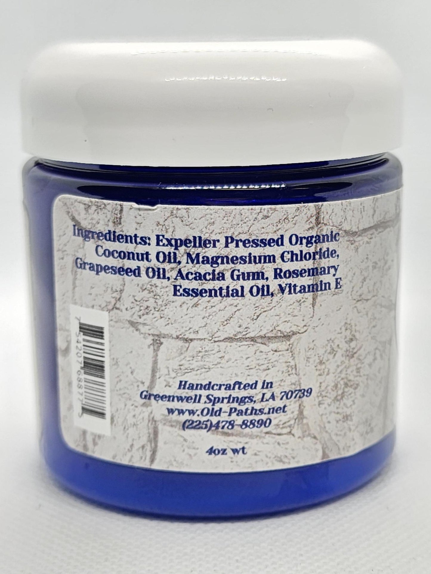 Old Paths Natural Market Magnesium Cream, 4oz