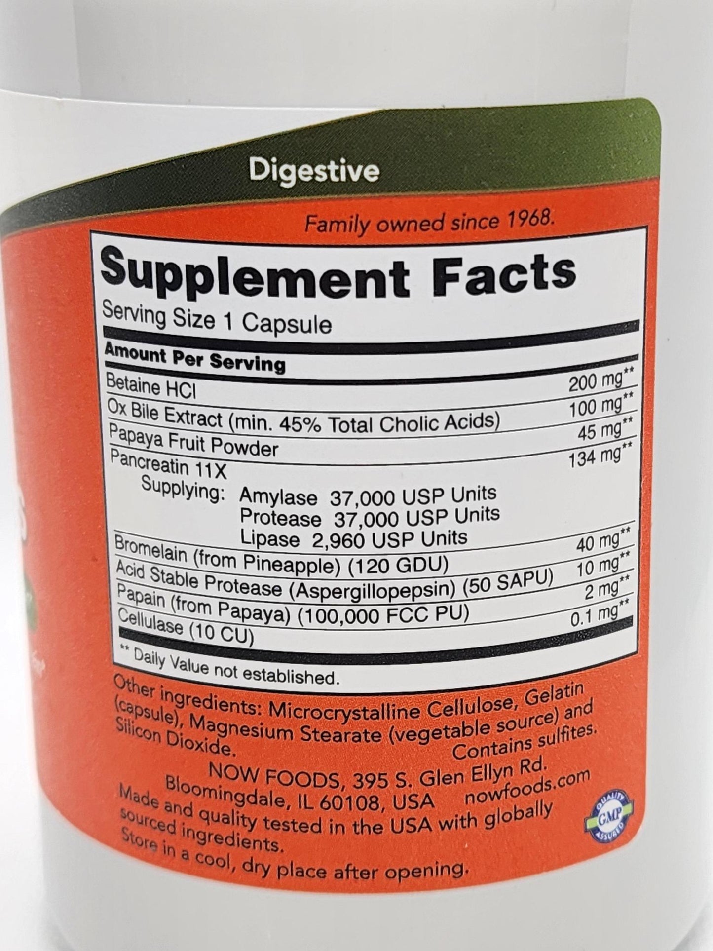 Now Foods Super Enzyme Caps 180caps