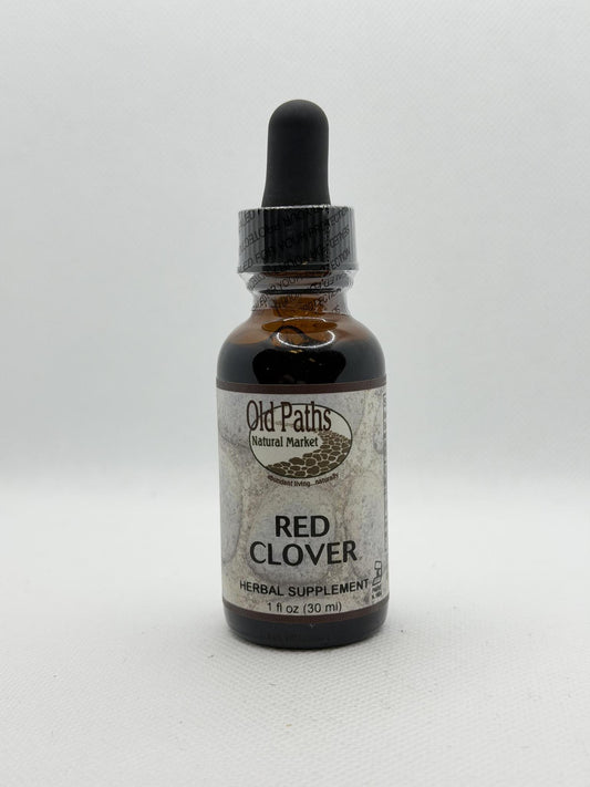 Old Paths Red Clover Liquid Extract 1 oz
